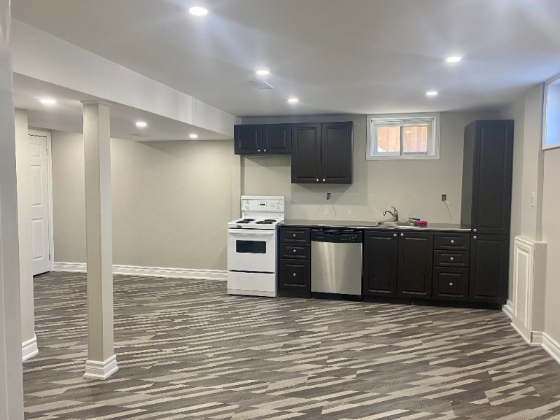 Newly Renovated, 2 bed basement for rent with walkout Long Term