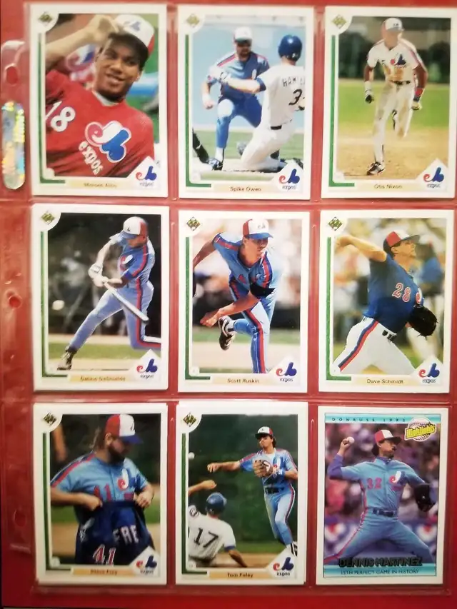 Montreal Expos Baseball Cards in Arts & Collectibles in Oakville / Halton Region - Image 2