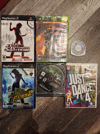 Wii, NDS, PSP, PS2, Xbox Games