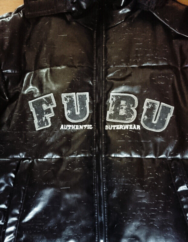 Vintage FUBU The Collection Men's 2XL Hooded Winter Jacket in Arts & Collectibles in Oshawa / Durham Region - Image 3