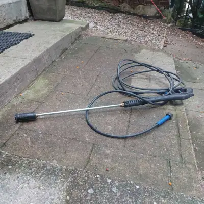 Pressure washer gun w/hose, View more