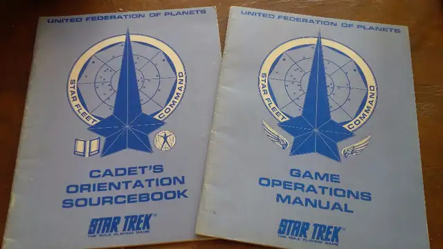 United Federation of Planets Star Trek Role Playing Game Booklet in Arts & Collectibles in Kitchener / Waterloo - Image 2