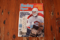 Hockey Digest  Nov, 1986 - Patrick Roy