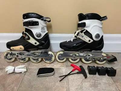 Seba FR1 Freestyle/Slalom Unisex Inline Skates, Voir plus