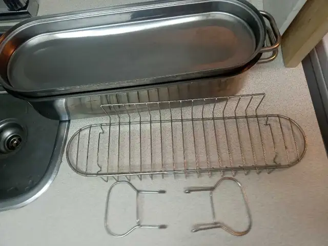 Pan for fish cooking, Chaudron pour cuire du poisson in Kitchen & Dining Wares in Gatineau - Image 5