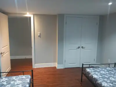 Well Furnished ONE Private room for Male Person is available for rent in Basement apartment. Ready t...