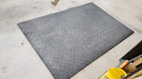 Heavy-duty Rubber Floor Mat, Gym Mat, Truck Bed Mat