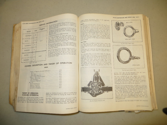 1974 CHEVROLET SHOP MANUAL in Other in Belleville - Image 4