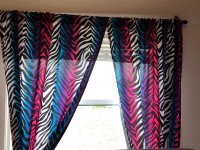 Girls curtains 2 panels