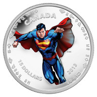 2013 $15 75th Anniversary of Superman™: Modern Day - Pure Silver