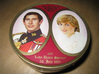 SK Travel Sweets Tin Can For the Royal Wedding of Prince Charles