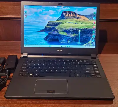 Acer Travelmate P446 Laptop Computer i5-8GB-256GB This laptop is good used condition and everything...