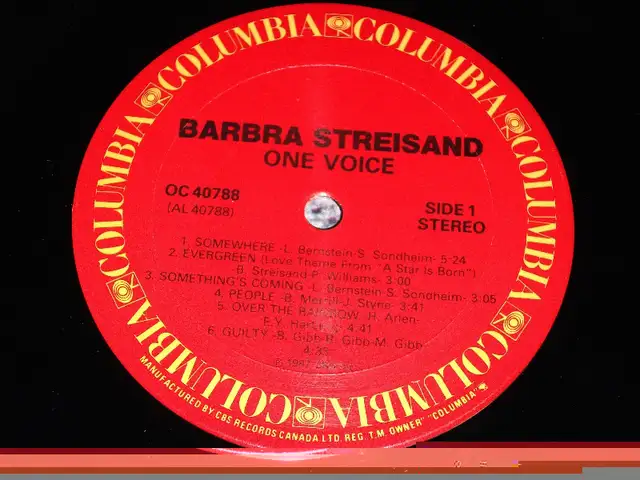 Barbra Streisand – One Voice (1987) LP in CDs, DVDs & Blu-ray in City of Montréal - Image 5