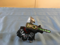 Playmobil chevalier avec arme lumineuse sur cheval