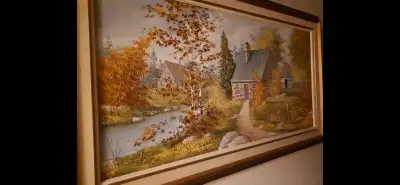 peinture avec cadre , View more