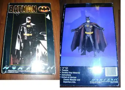 1989 Horizon 14 " DC Comics Vinyl Batman movie Model Kit, View more