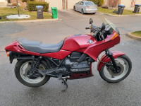 93 BMW K75S in great shape for sale.