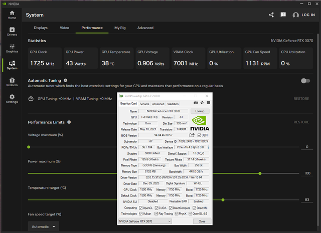 HP OEM RTX 3070 8GB GDDR6 in System Components in City of Toronto - Image 9
