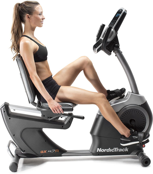 NordicTrack NTEX84017 4.7 Recumbent Bike - NEW IN BOX in Exercise Equipment in Abbotsford - Image 4