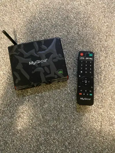 MyGica smart tv android box - missing power cable, View more