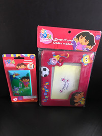 Dora picture frame and light switch cover