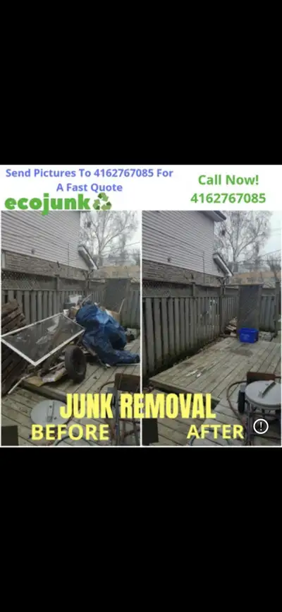 Junk Removal $100-200 Specials [ Garage & Yard Cleaning ], View more