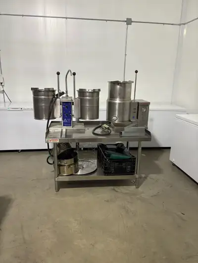 commercial kitchen soup/sauce kettle, View more