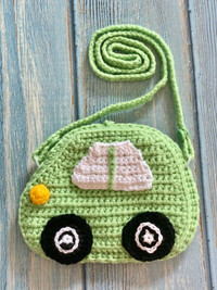 Adorable handmade crochet purse 
