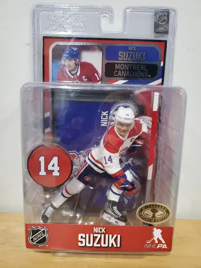 McFarlane NHL Nick Suzuki Montreal Canadiens Platinum Edition, View more