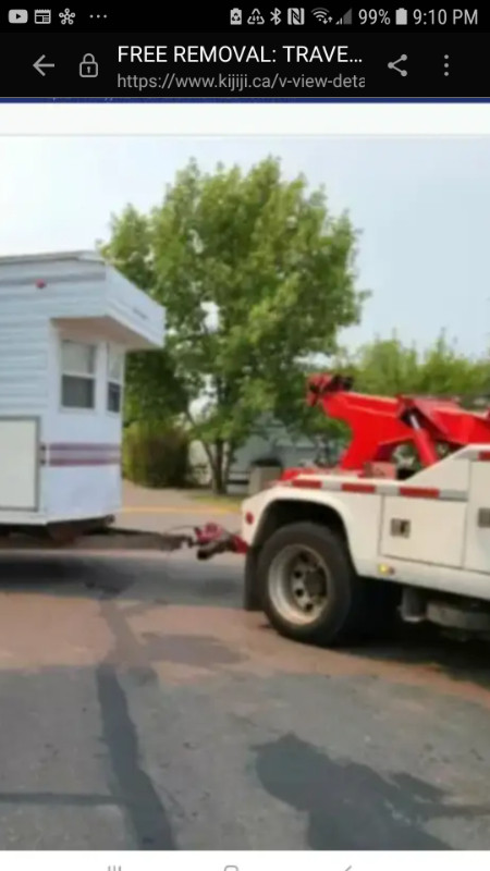 FREE REMOVAL:   TRAVEL TRAILERS,  MOBILES,  /    RVs HAULED AWAY in Houses for Sale in Red Deer - Image 2