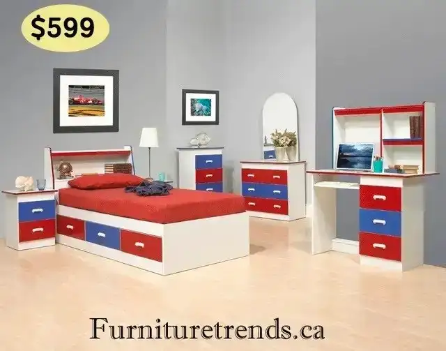 Huge Sale on 4pc Kid Bed Start From $599.99 in Beds & Mattresses in Peterborough - Image 3