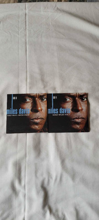 2 cds from 10 cds set Miles Davis Early Miles