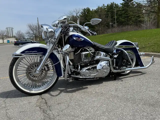 Harley Davidson Softail Deluxe Full Cholo MINT | Street, Cruisers ...