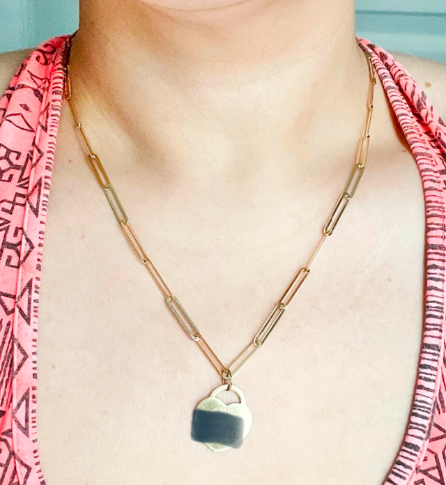 18k necklace with pendant dans Bijoux et montres  à Ville d’Edmonton - Image 2