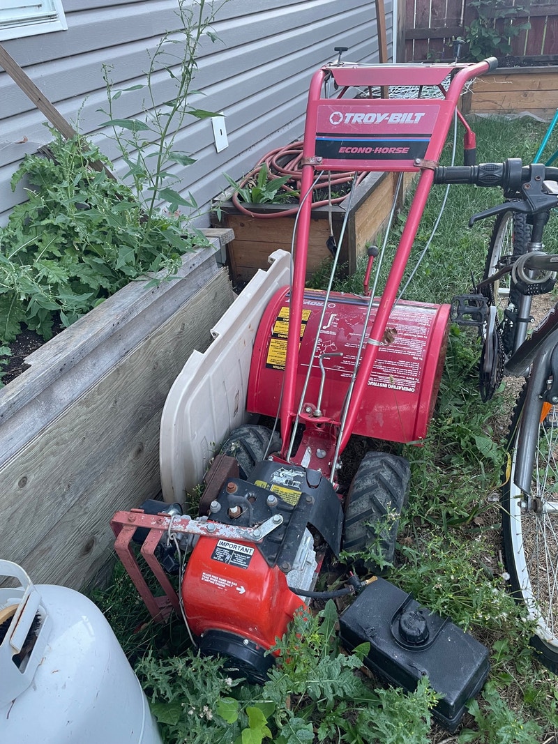 Troy bilt garden tiller Lawnmowers & Leaf Blowers Winnipeg Kijiji