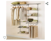 Rubbermaid Configurations 3- to 6-Foot Deluxe Custom Closet Kit