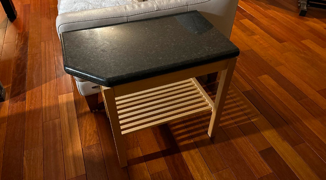 Granite End Tables (2/$200) in Other Tables in St. Albert - Image 2
