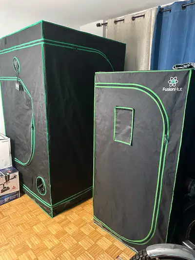 Full 4x4 & 2x2 Grow Kit: 3 LEDs + Pro Nutrients, View more