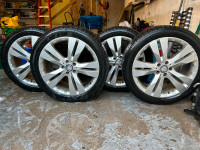 20” OEM Mercedes Rims with FREE TPMS and FREE winter tires.