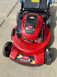 Toro  22”  self-propelled mower