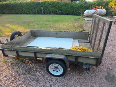5x8 trailer, second set of tires included. $800 OBO