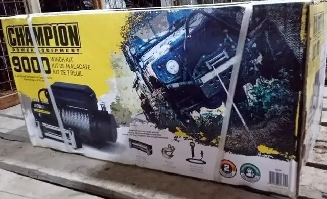NEW CHAMPION POWER EQUIPMEN WINCH, 9000lb! in ATV Parts, Trailers & Accessories in City of Toronto - Image 3