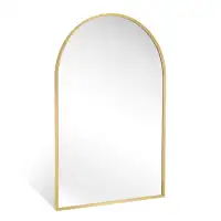 New 12 x 16” Minuover Arched Wall Mirror