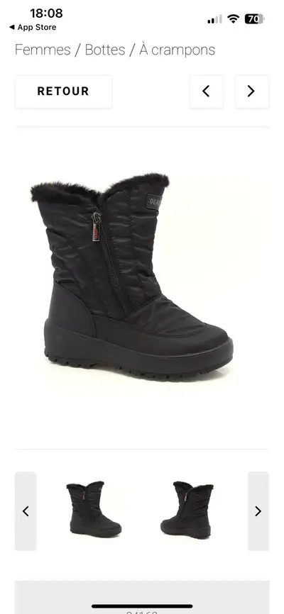 Bottes d’hiver femme Olang grandeur 7, View more