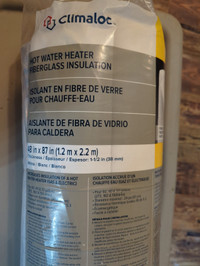 Water tank insulation