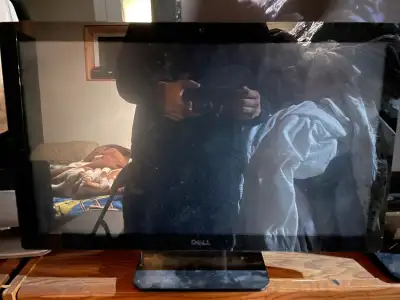 L Dell black TV, View more