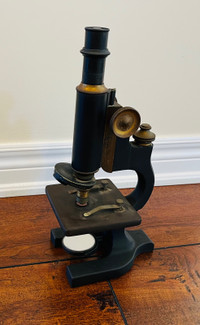 Microscope - Made in Buffalo - Antique 