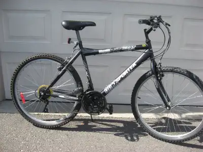 18 speed 26" Sportek Mountain bike is in a great condition.Tire, View more