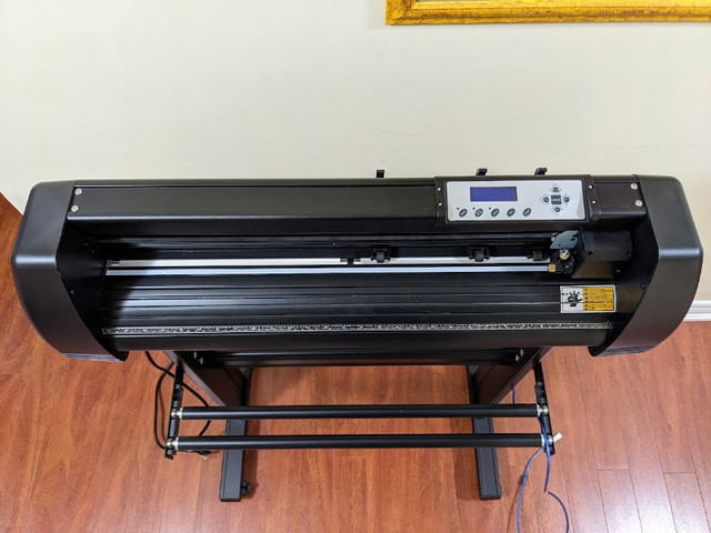 28" Vinyl cutter plotter, 15x15" heat transfer press machine in Other Business & Industrial in City of Toronto - Image 3