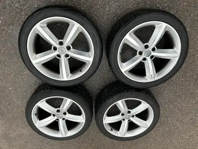 Not secondary market, these rims are Audi authentic and made in Germany. These OEM rims are in very...